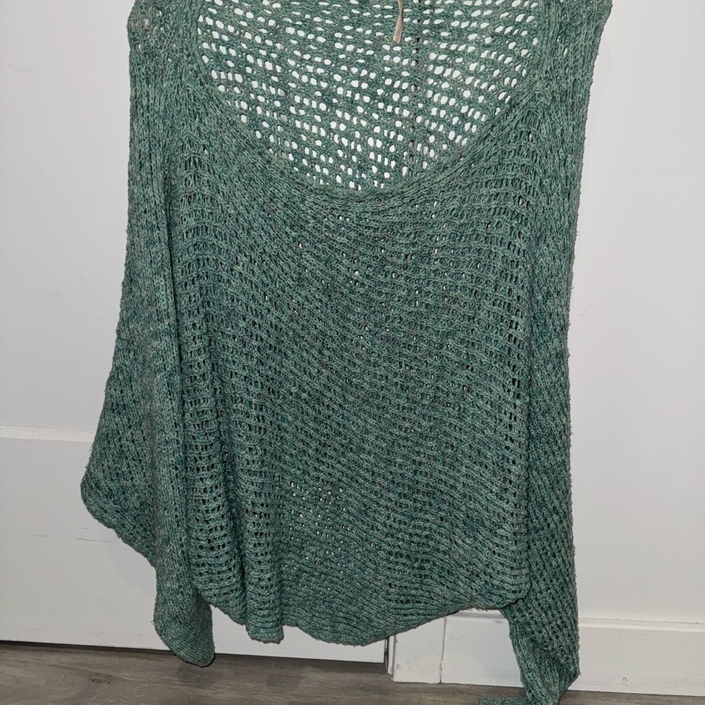 Women's Green Knit Sweater
